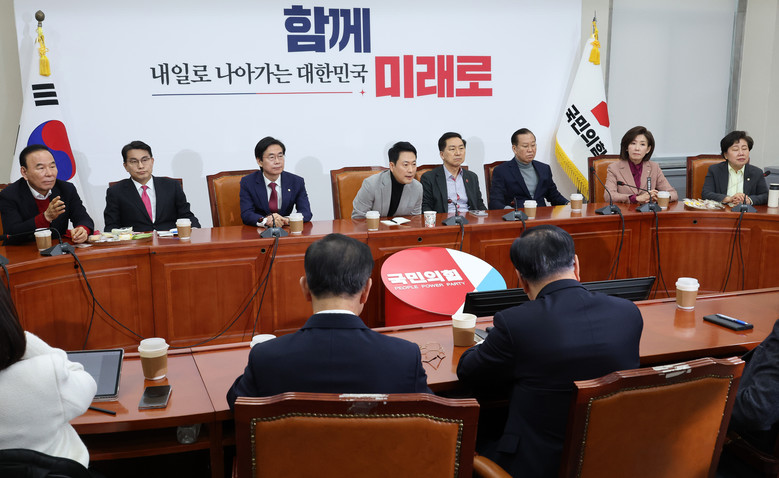 국민의힘 4선 이상 중진 의원들 "절...